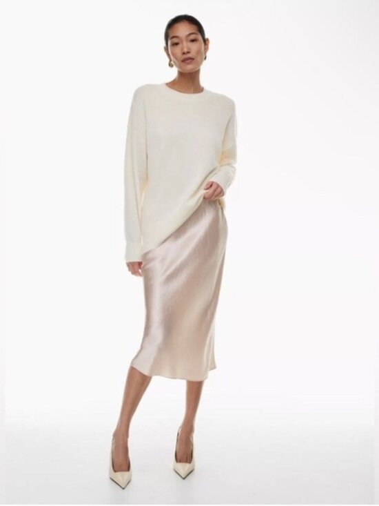 Dresses & Skirts - Babaton slip midi 4 Denude (champagne colour)